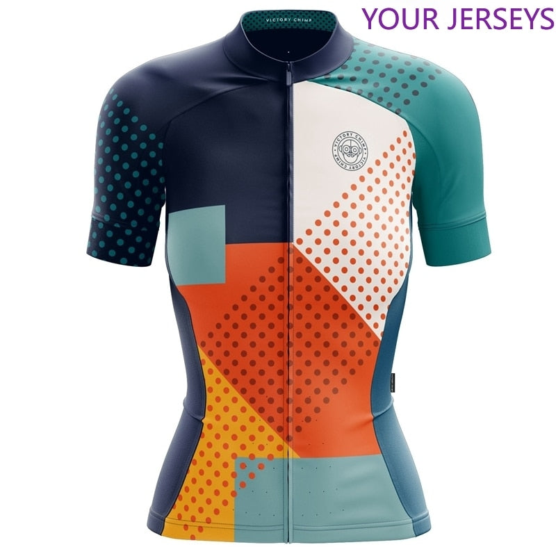 Victory C Women Cycling Jersey - 2020 New Short Sleeve CoolMax MTB Sport Wear