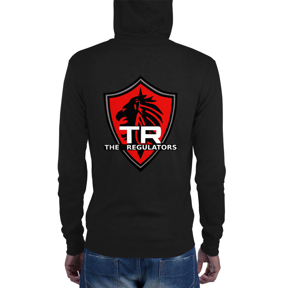 S-TR ZIP UP HOODIE - Lightweight Unisex Hoodie with Kangaroo Pocket