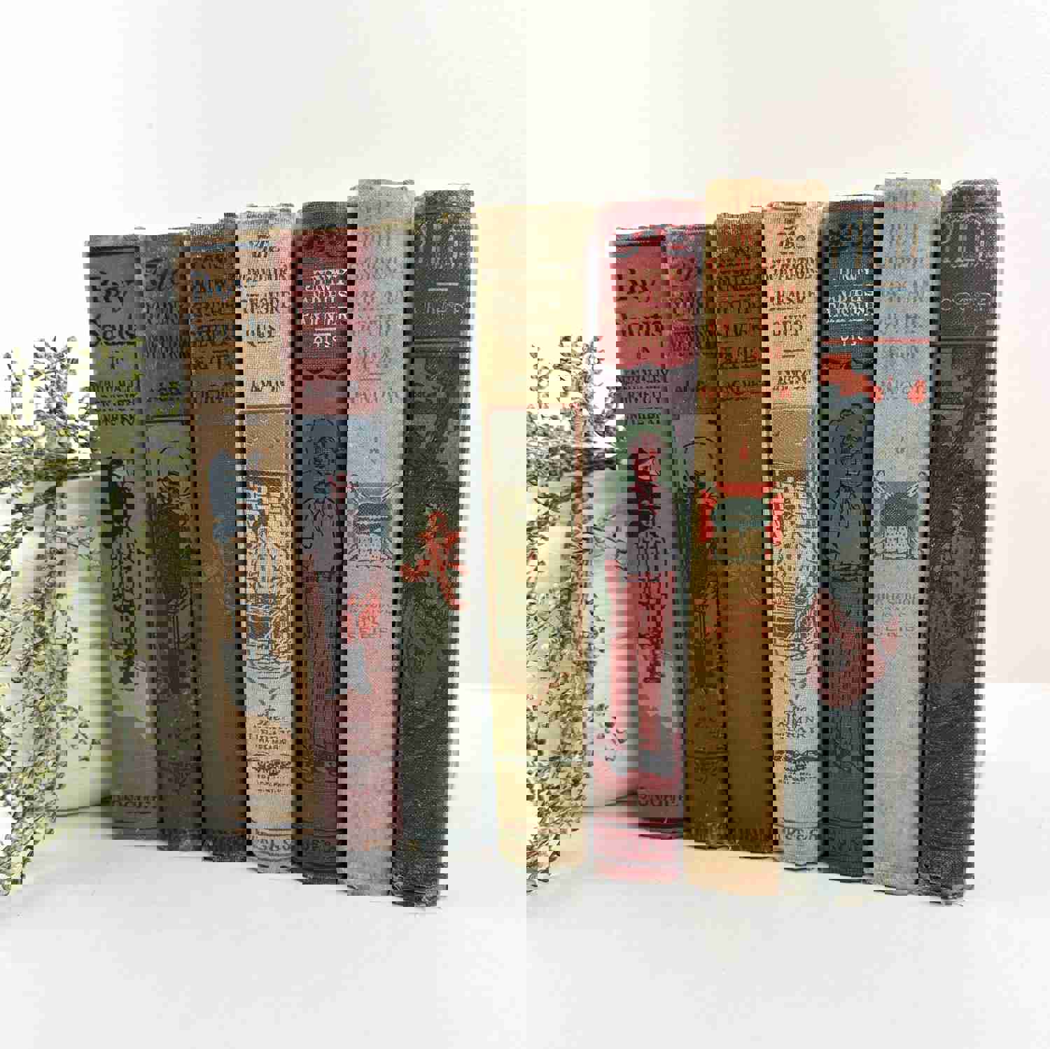 Vintage Book Bundle for Home Decor