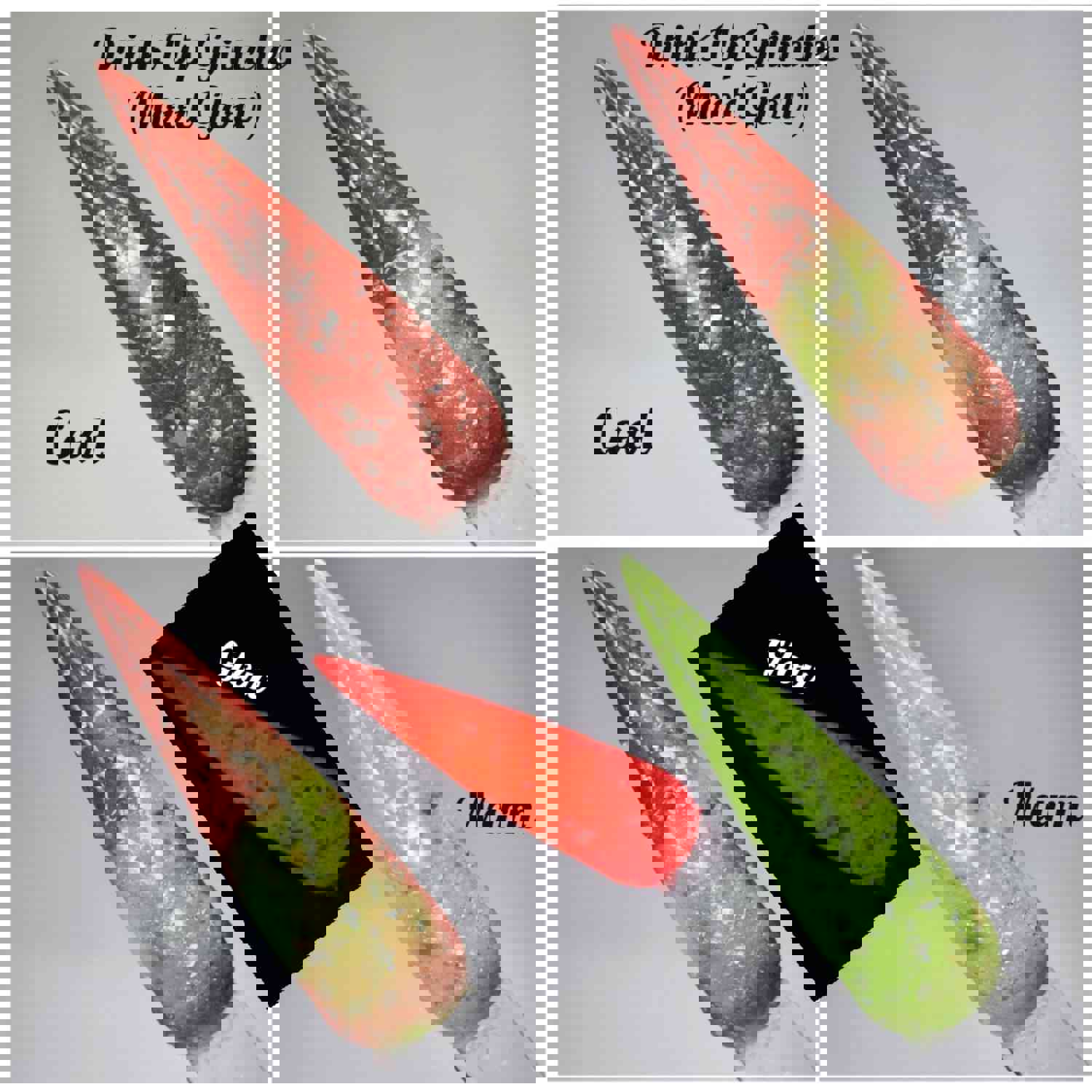 Drink Up Grinches (Mood Glow) - Color Changing Cup with UV Reactive Glow