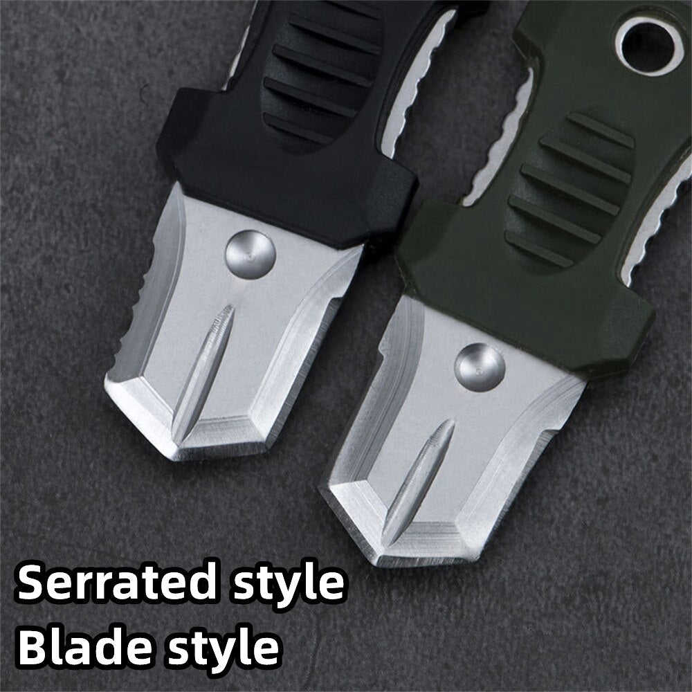 1Pcs Outdoor Portable Belt Beetle Mini Knife EDC Tool with Webbing Buckle