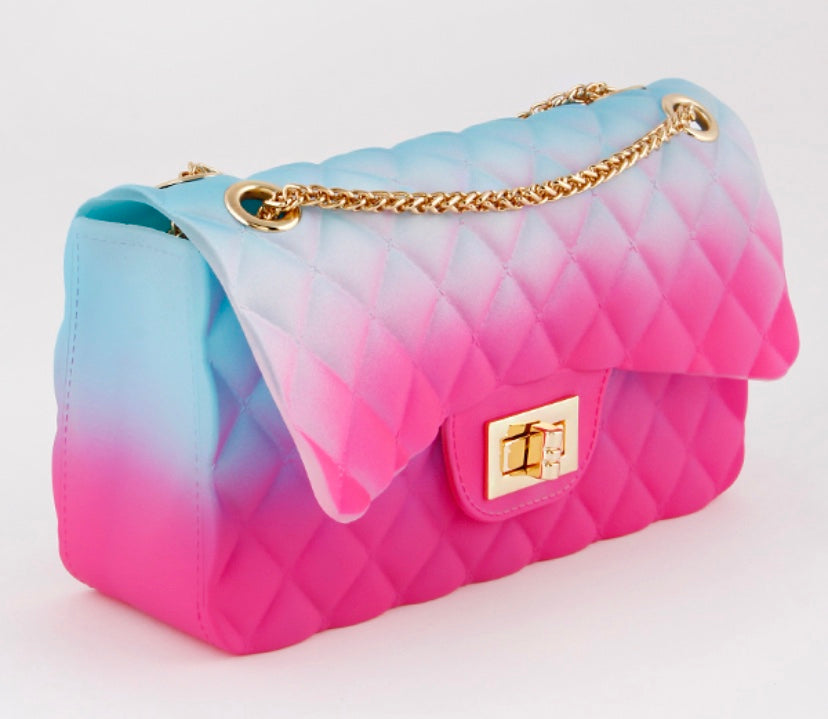 Stylish Crossbody Jelly Clutch Handbags