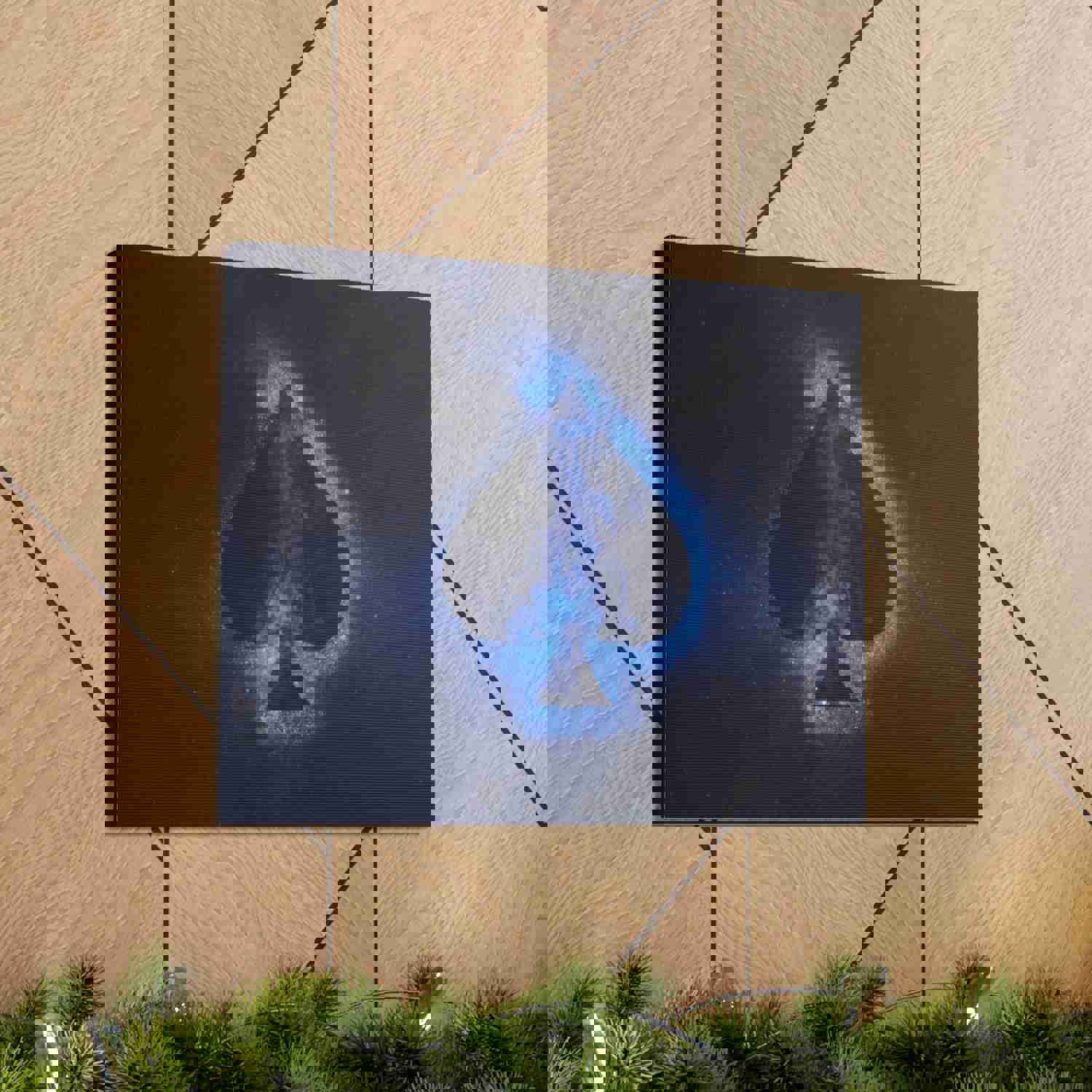 Abstract Spades Playing Card Canvas Wall Art for Home Decor