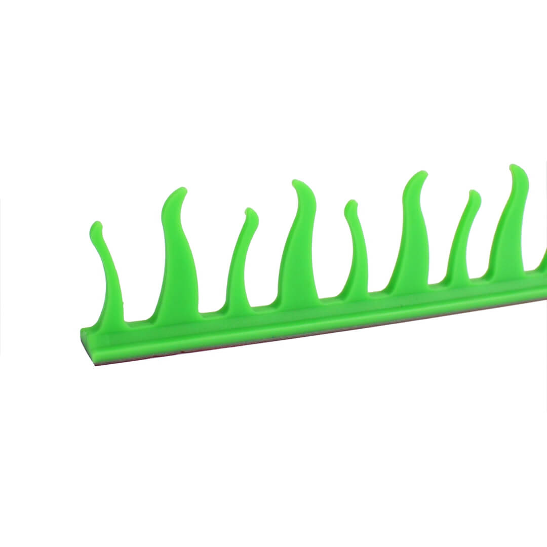 Pazoma Dirt Biker Helmets Mohawks Sticker Spikes - Motorbike Rubber Stick Capacete Decoration Fire Style