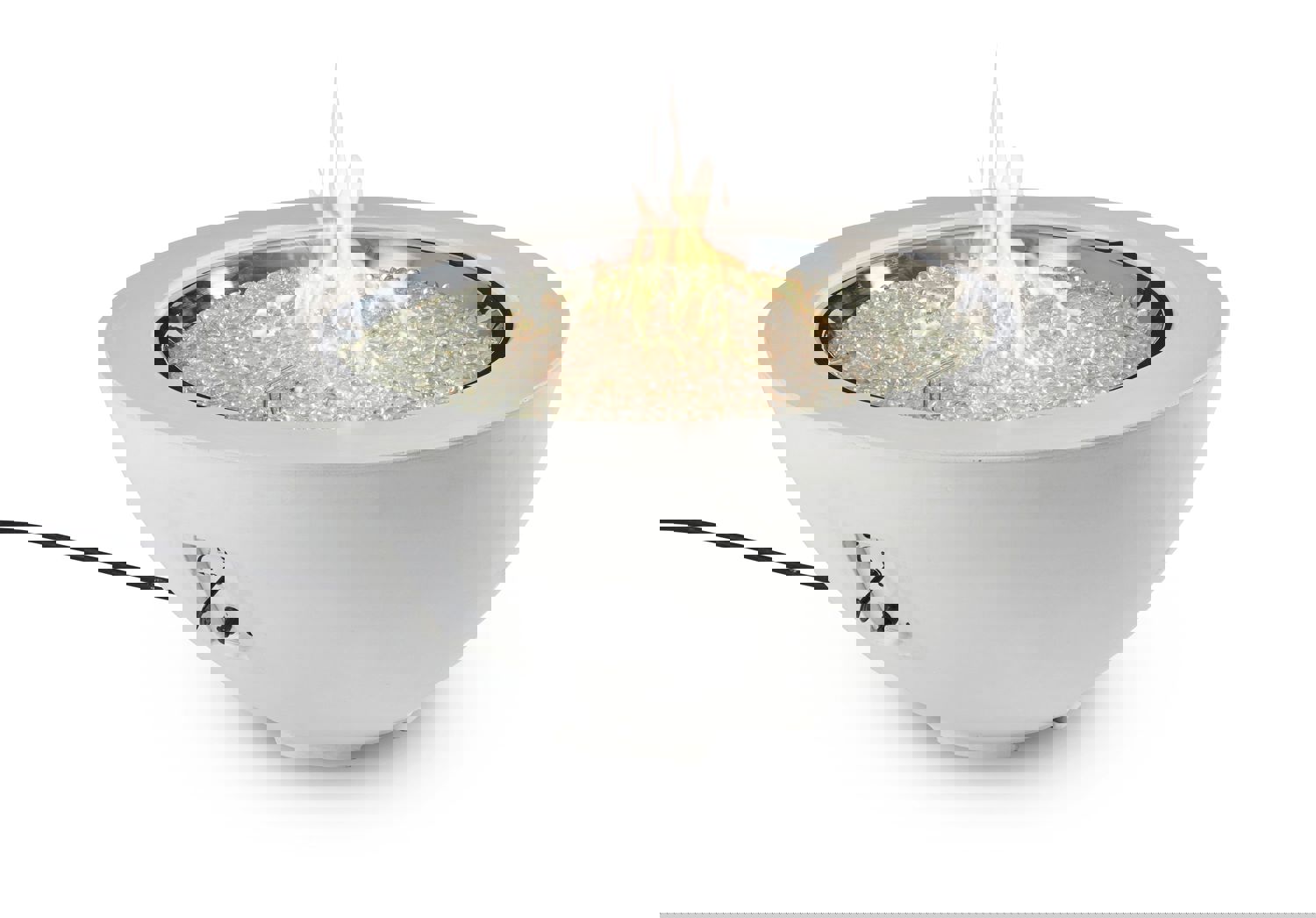 Outdoor Greatroom CV-30 Cove 42 Round Concrete Gas Fire Pit Bowl