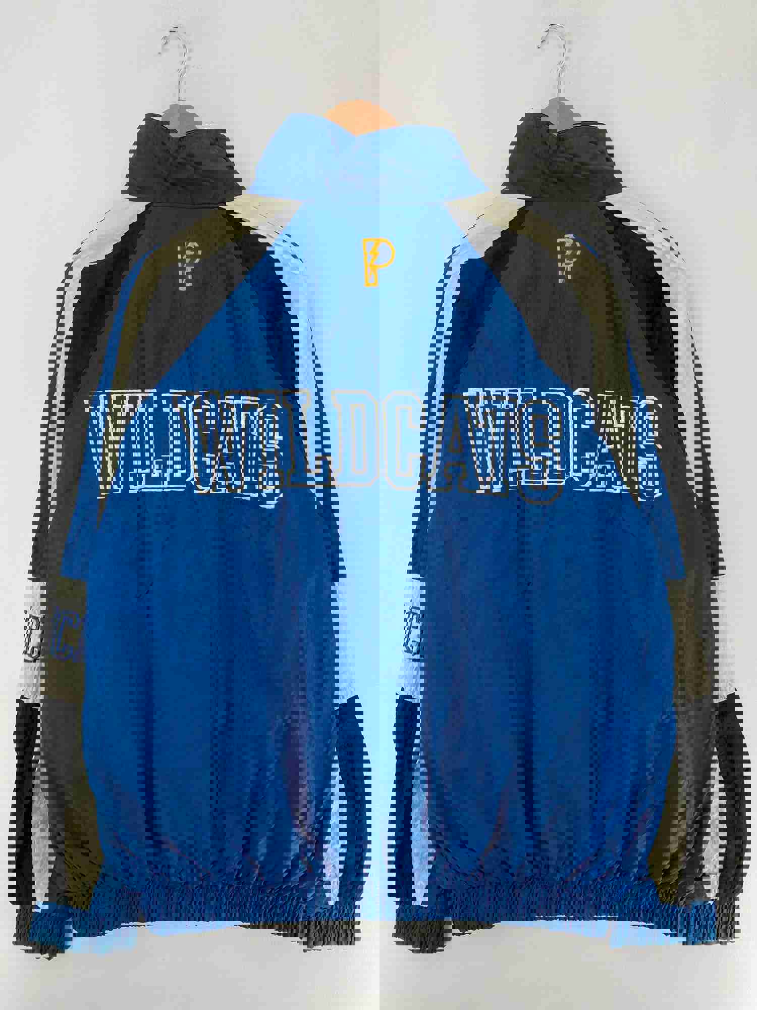 90’s PRO PLAYER x KENTUCKY WILDCATS Size L Vintage College Nylon Jacket / F6233N
