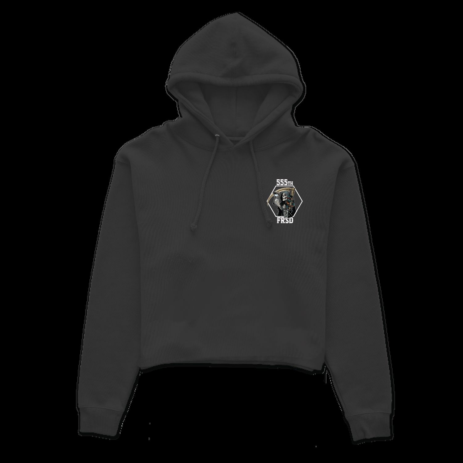 555th FRSD Tripel Nickel Crop Hoodie