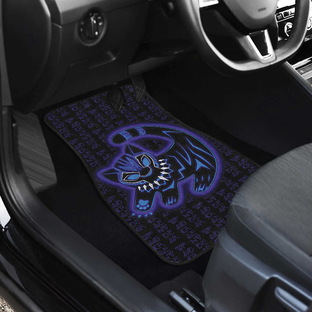Black Panther Custom Car Floor Mats - Premium Car Interior Accessory