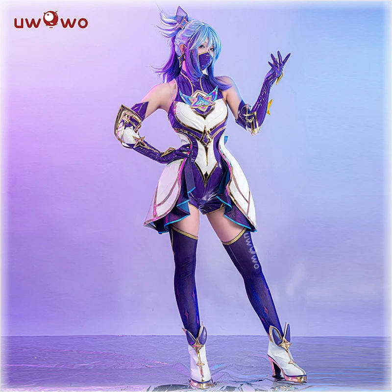 UWOWO Star Guardian Akali Cosplay Costume from League of Legends (LOL)