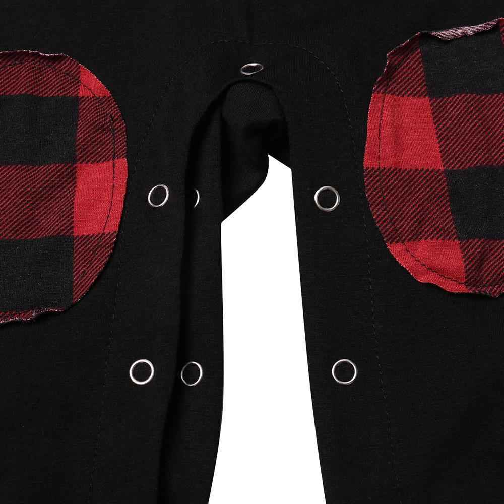 Fashion Family Christmas Plaid Pattern Pajamas Set Long Sleeve 2 Pieces Sleepwear Set