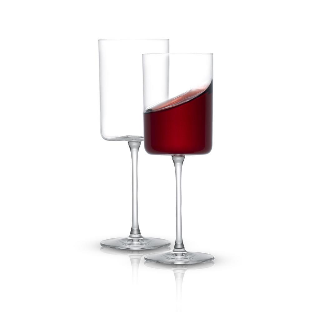 Claire 14 oz. Crystal Red Wine Glasses (Set of 4)