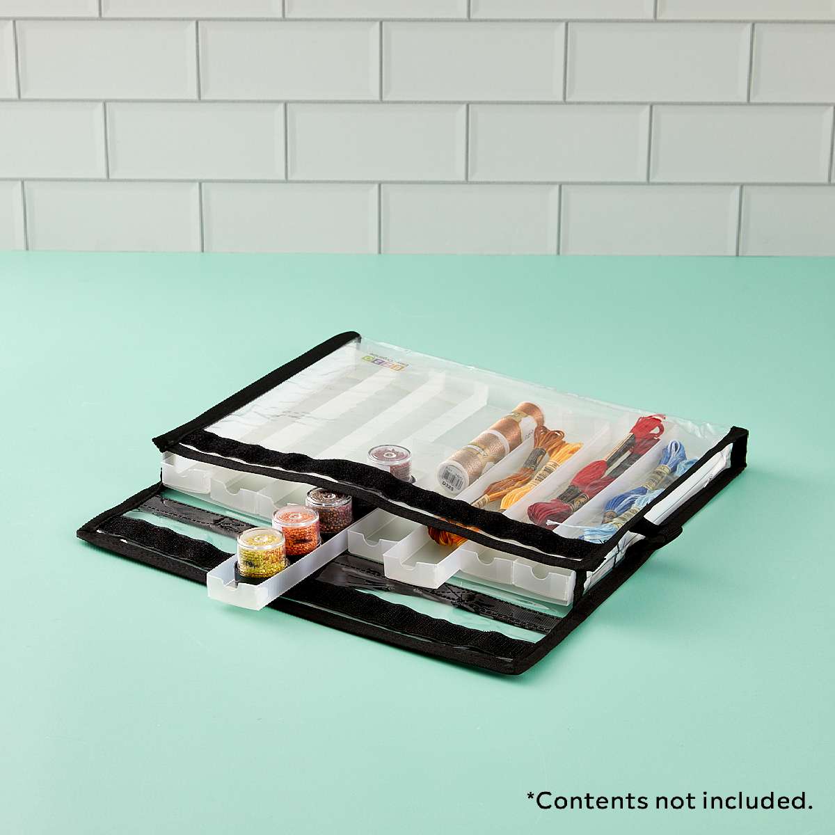 Totally Tiffany Storage and Supply Case - 8 Drawer Organizer for Crafting Essentials