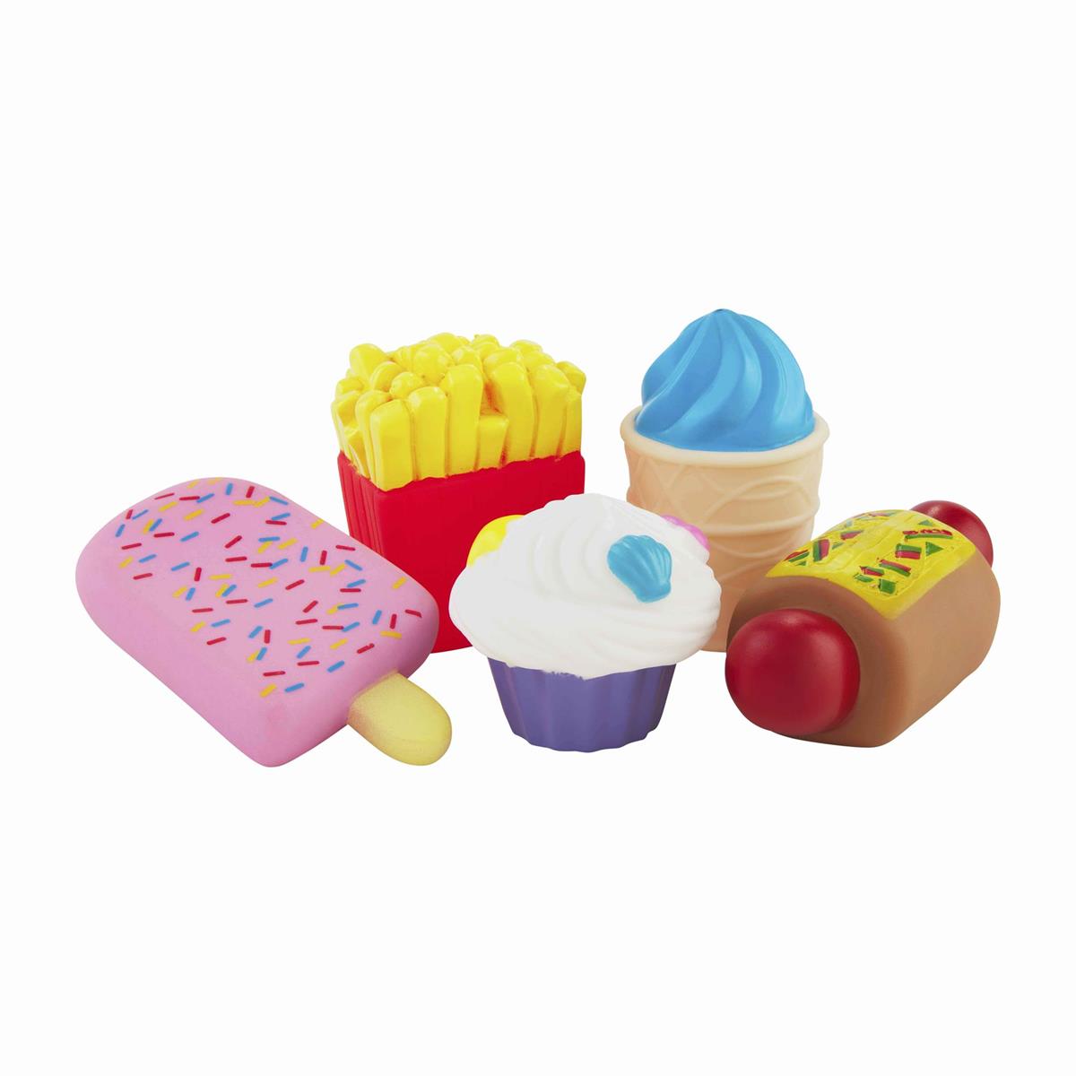 Mud Pie Junk Food Bath Toys for Kids