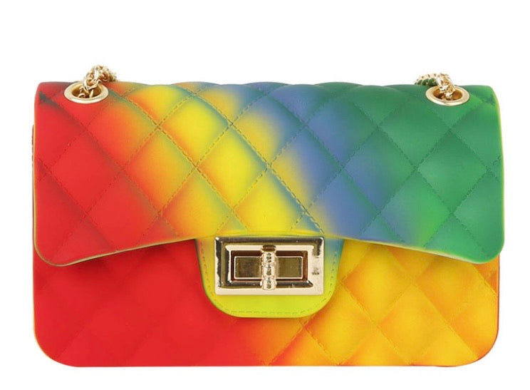 Stylish Crossbody Jelly Clutch Handbags