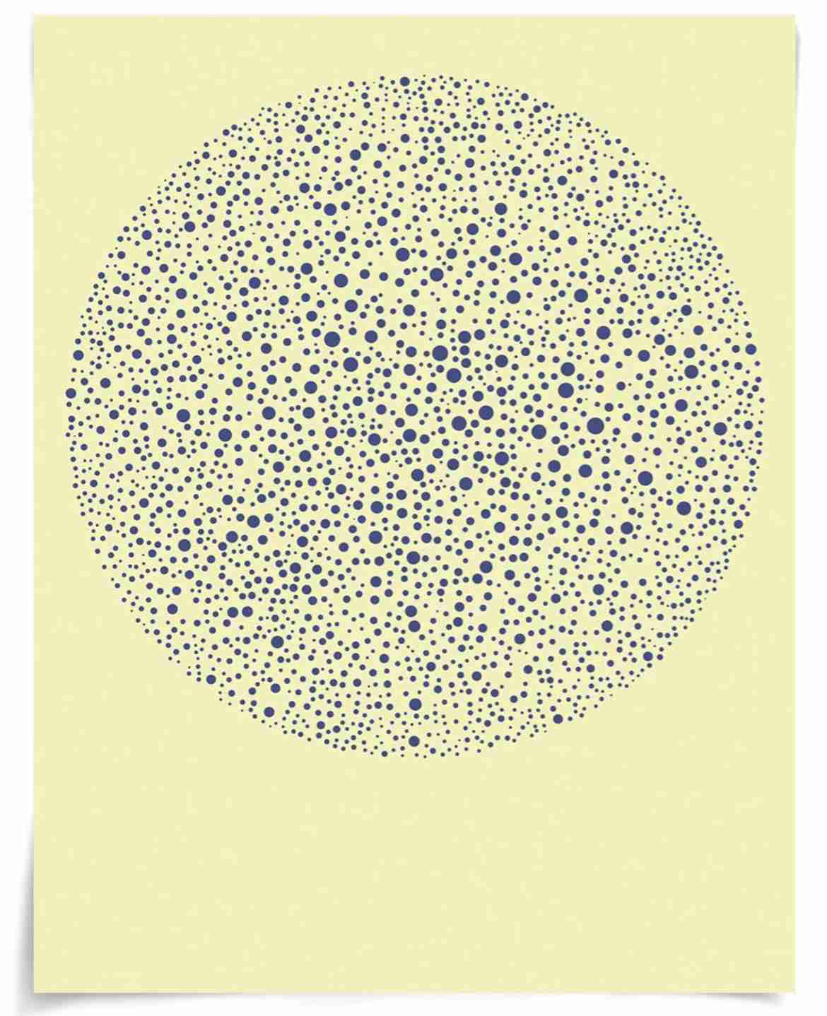 Natural Curiosities Orbus 5 Art in Yellow - Custom 3D Artwork