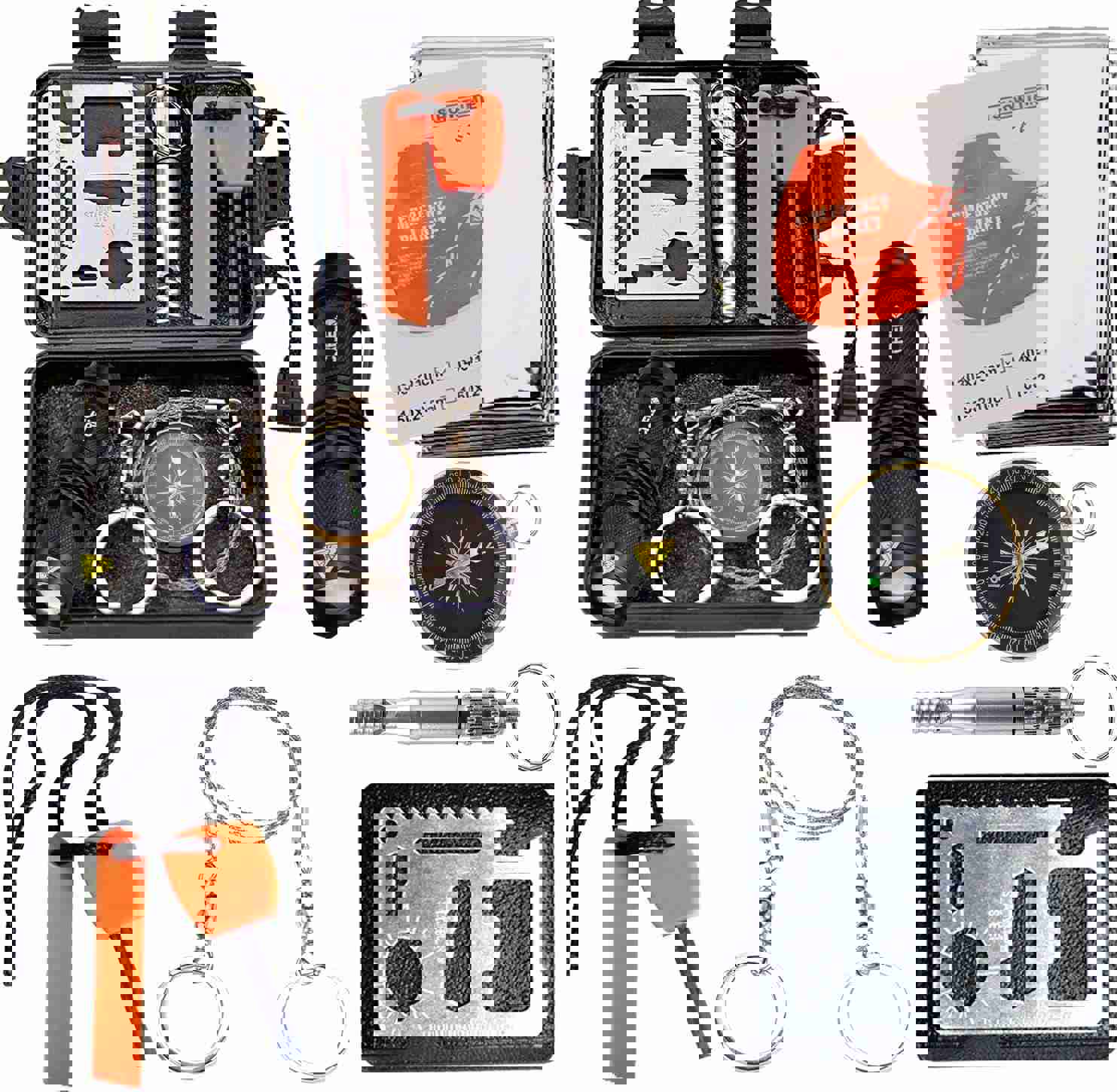 Survival Kit Outdoor Emergency Gear Kit for Camping Hiking Travelling or Adventures