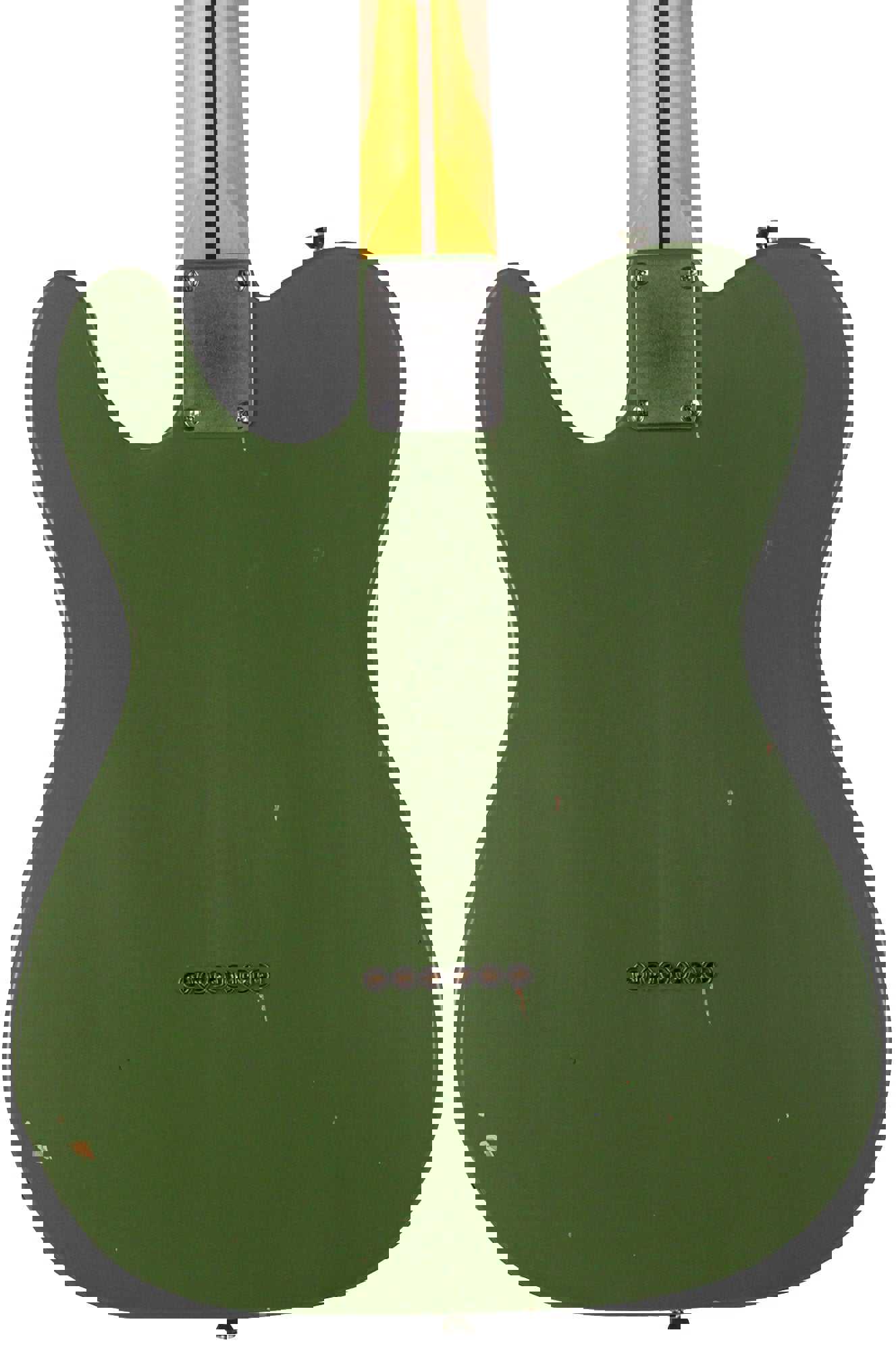 Nash T-52 Guitar, Army Green, Light Aging - Vintage Tele Model with Modern Features