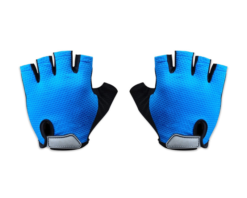 1 Pair Outdoor Sports Gloves Breathable Cycling Fingerless Gloves