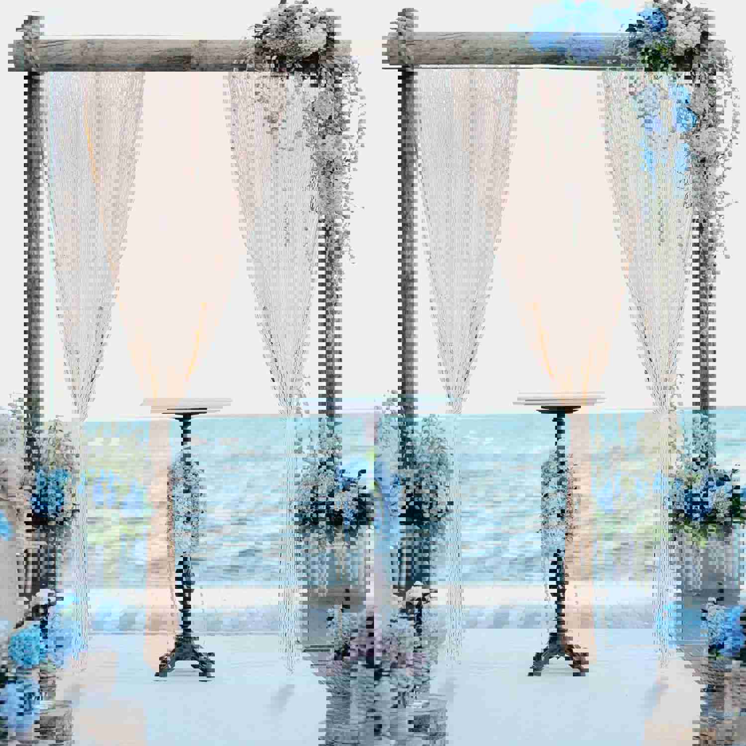 Osunnus Large Long Boho Macrame Curtain Window Room Divider Doorway Curtain