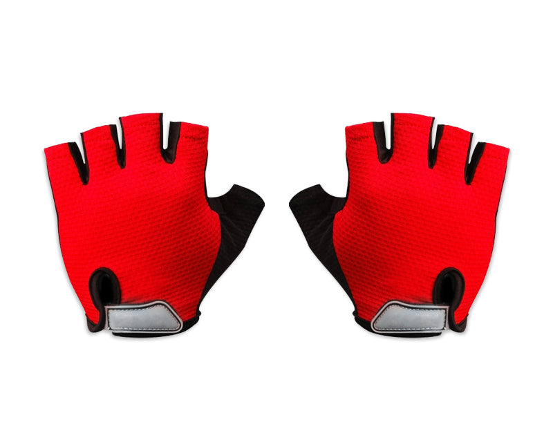 1 Pair Outdoor Sports Gloves Breathable Cycling Fingerless Gloves