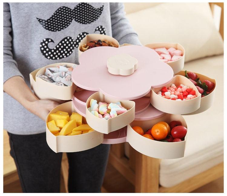 Premium Flower Shaped Food Storage Box