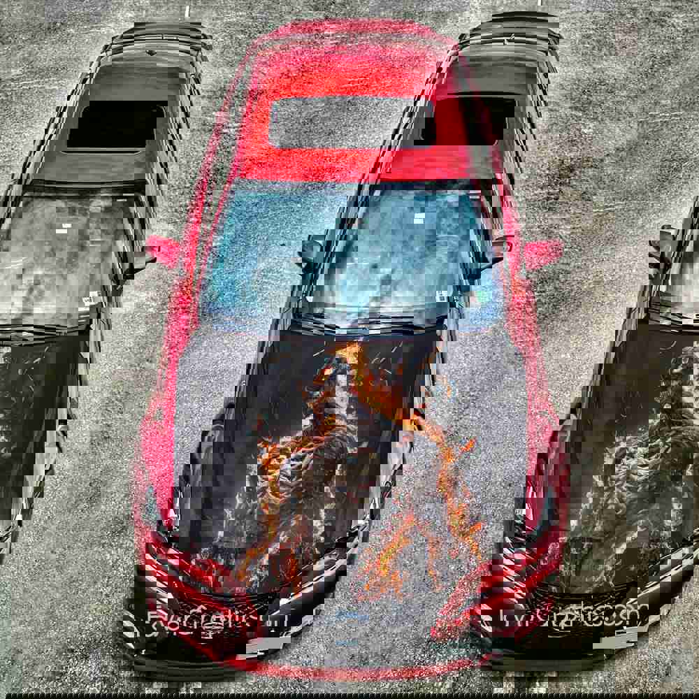 Venom Itasha Car Vinyl Hood Wrap Decal Sticker