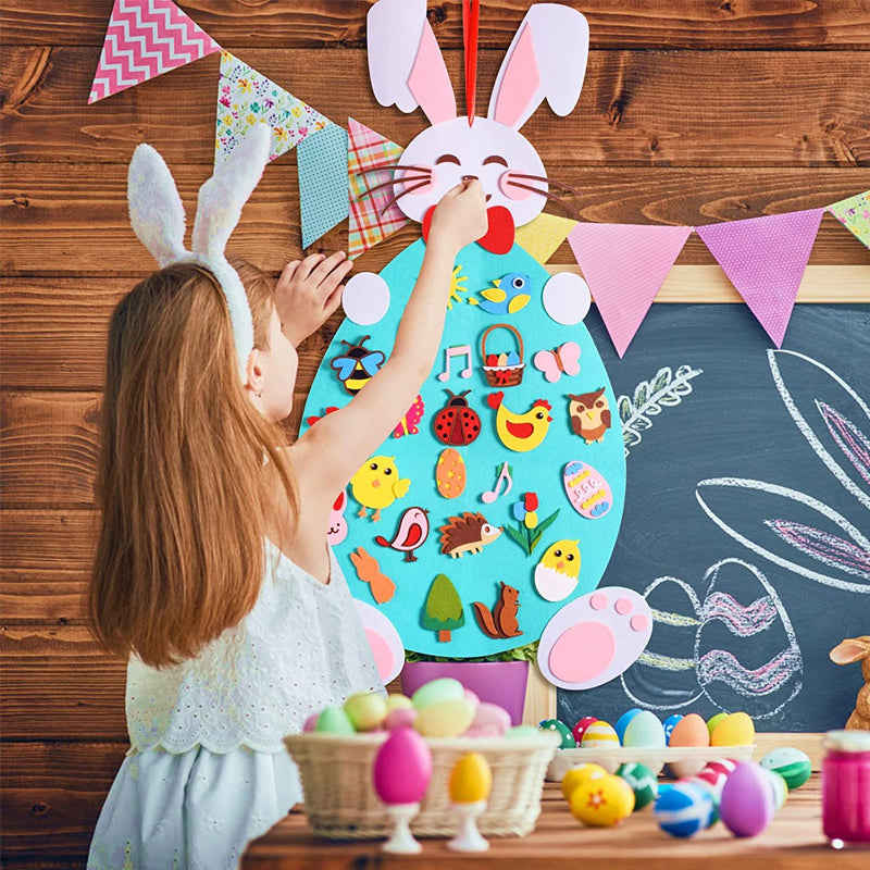 DIY Easter Bunny Felt Craft Kit