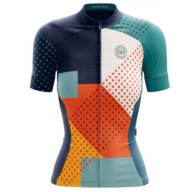 Victory C Women Cycling Jersey - 2020 New Short Sleeve CoolMax MTB Sport Wear