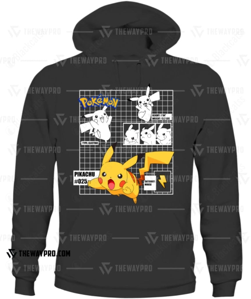 PKM Pikachu #025 Custom Graphic Apparel - Unisex Cotton T-Shirt