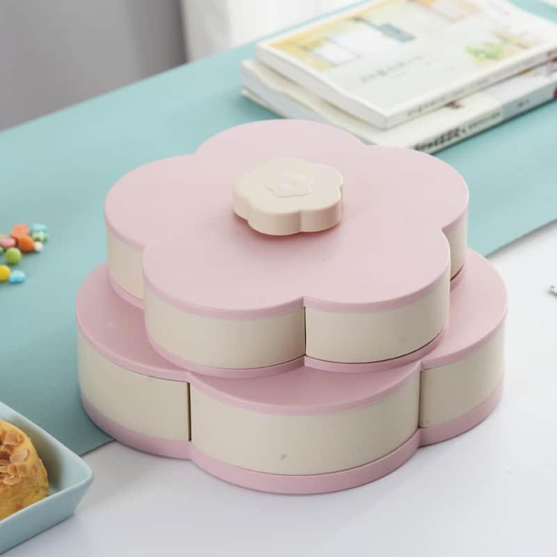 Premium Flower Shaped Food Storage Box
