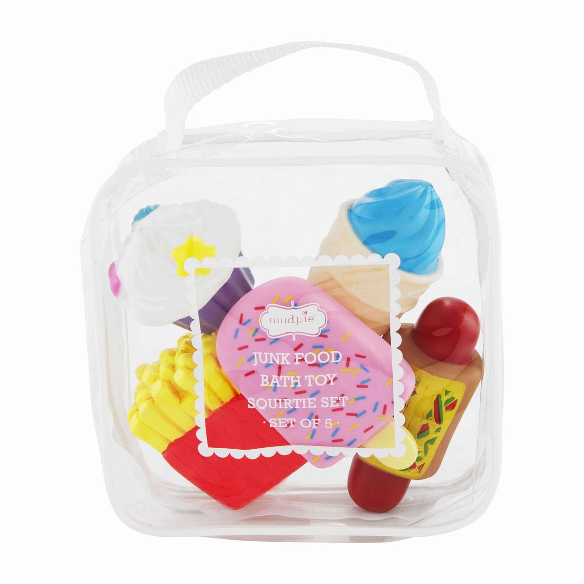 Mud Pie Junk Food Bath Toys for Kids