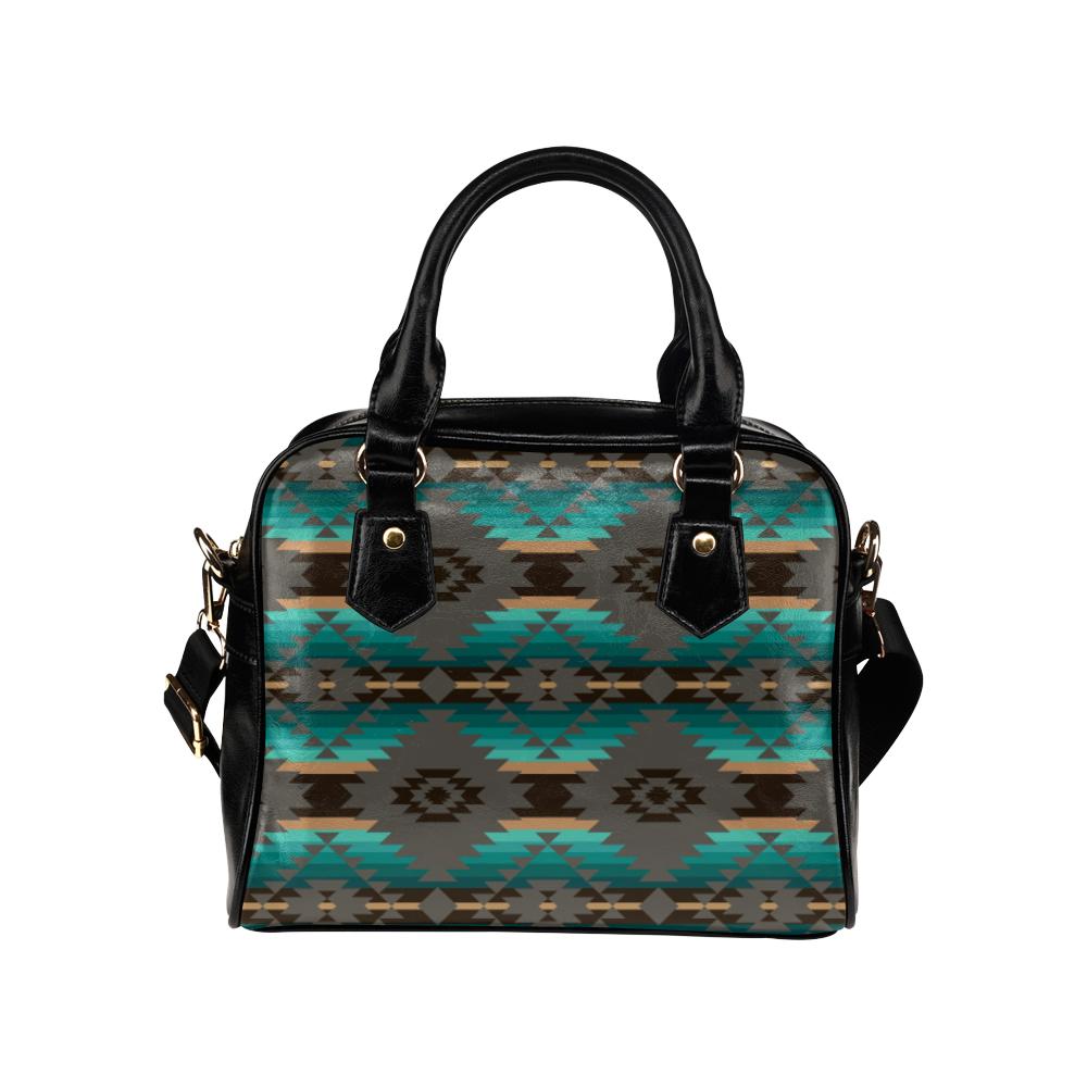 Cree Confederacy Shoulder Handbag - High-Grade PU Leather with Adjustable Strap