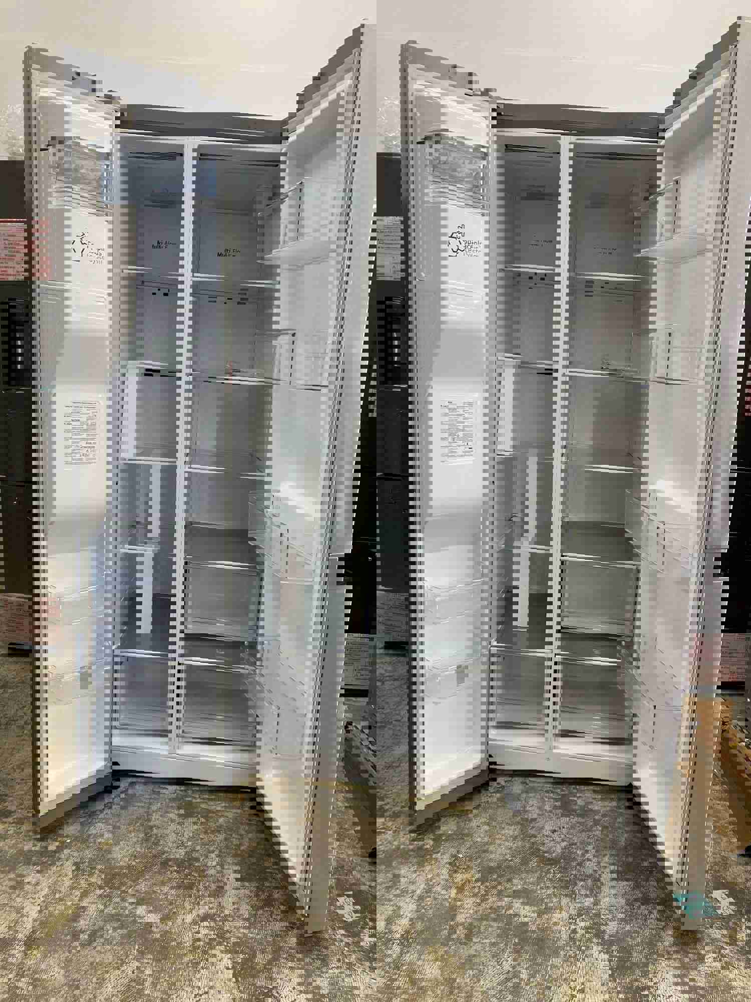 LG LRSXS2706S 36 Inch Freestanding Side by Side Refrigerator with 27.16 Cu. Ft. Capacity