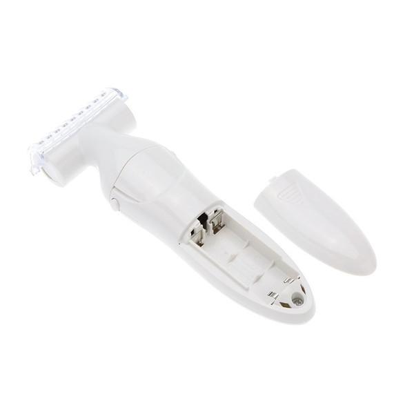TC6506 Women Electronic Hair Remover Shaver - Single Blade Reciprocating Automatic Epilator Razor (Blue)