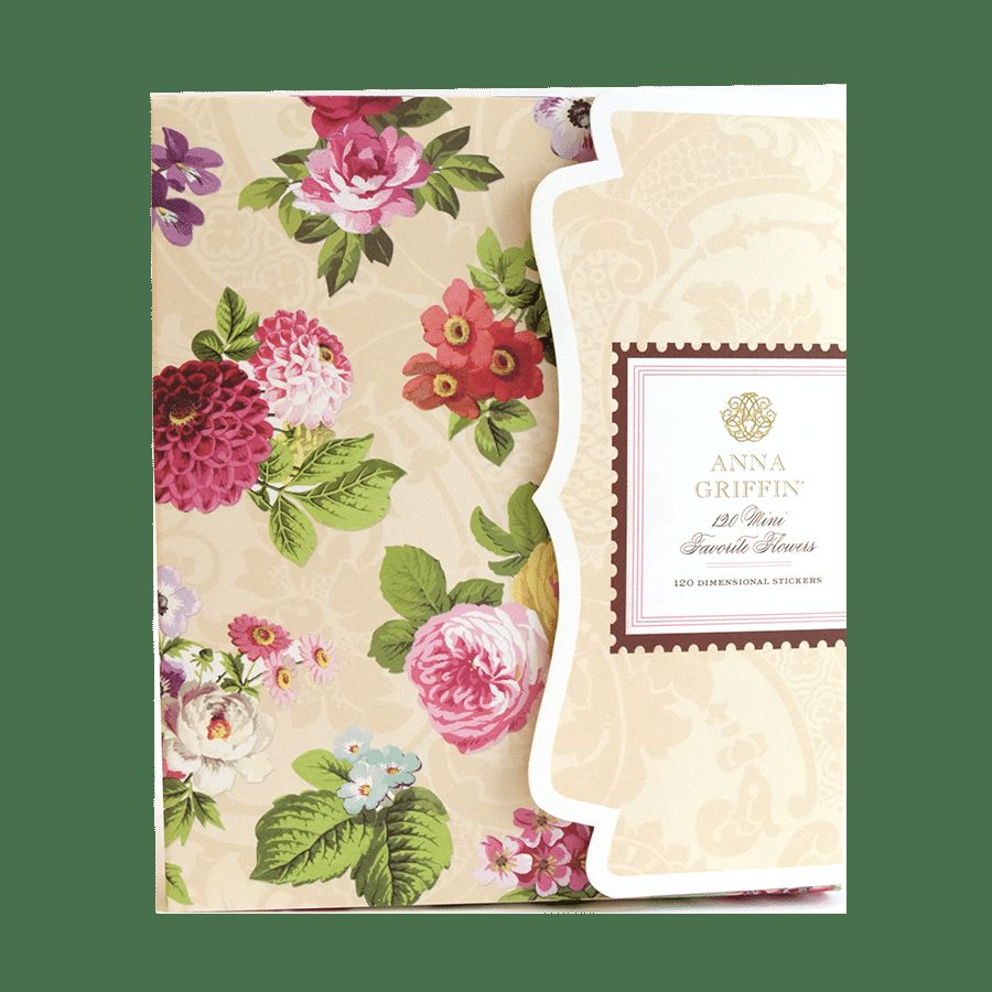 Mini Favorite Flower Sticker, 120-pieces
