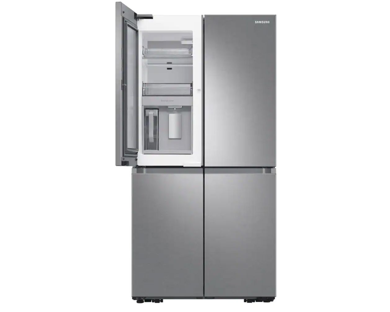 Samsung 29 cu. ft. 4-Door Flex French Door Refrigerator with WiFi, Beverage Center and Dual Ice Maker - Stainless Steel