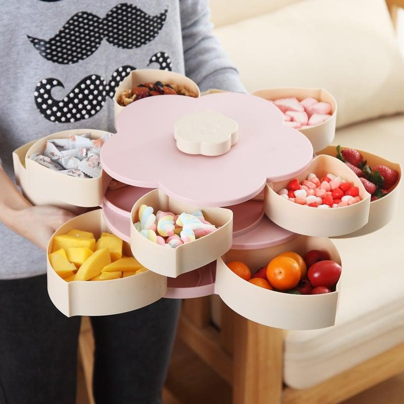 Premium Flower Shaped Food Storage Box