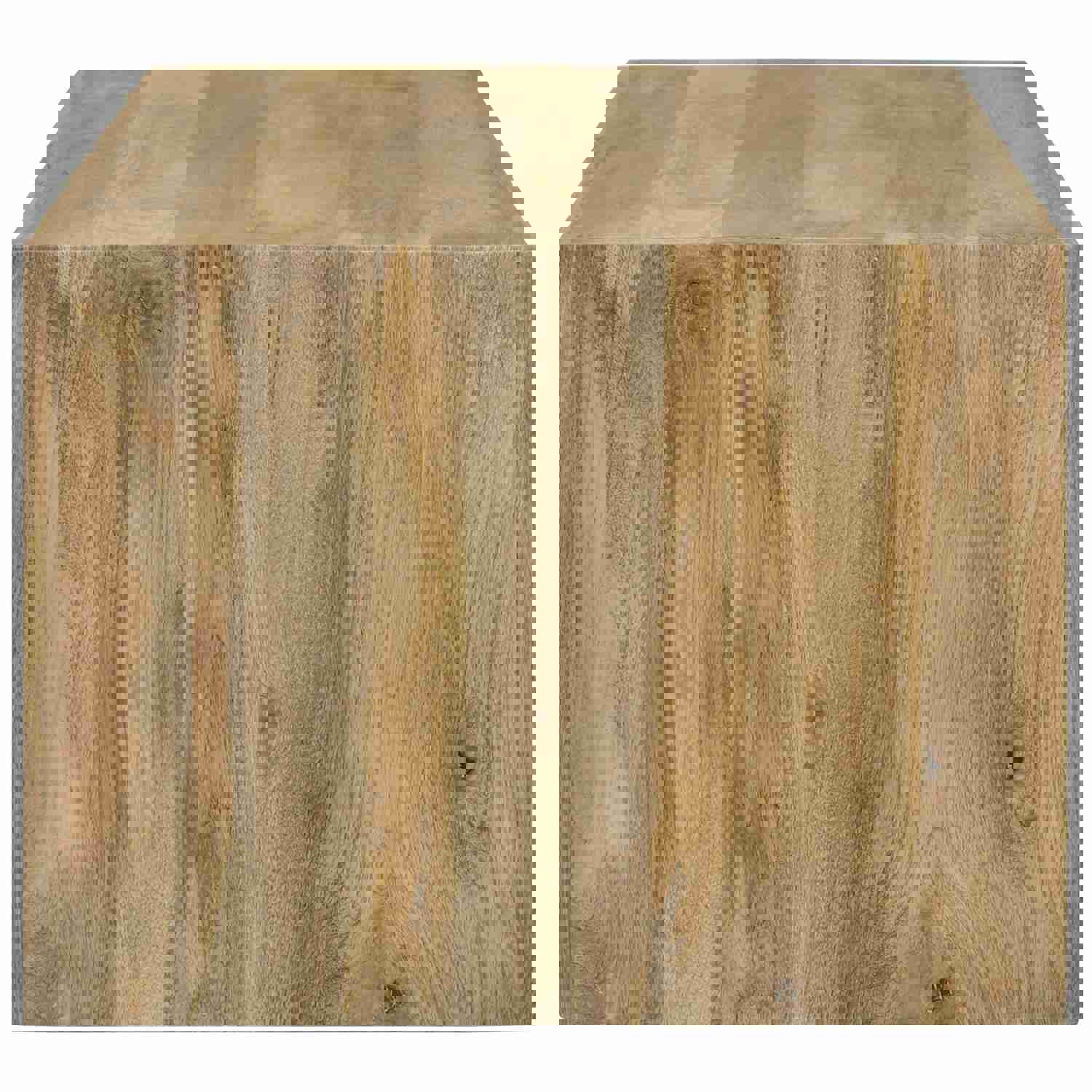 Benton Rectangular Solid Wood Coffee Table Natural