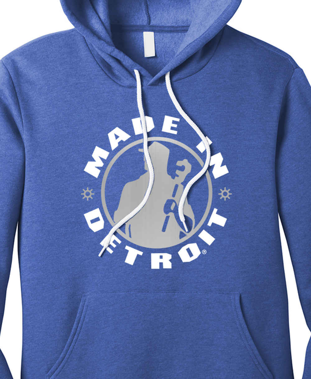 MID Heather True Royal Hoodie - Unisex Pullover Hoodie