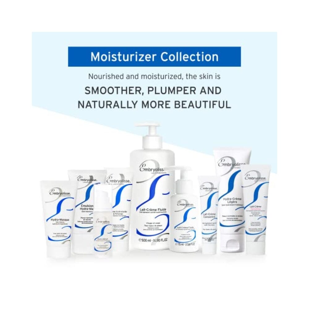 Embryolisse Lait-Crème Concentré, Face Cream & Makeup Primer - Cream for Daily Skincare - Face Moisturizers for All Skin Types