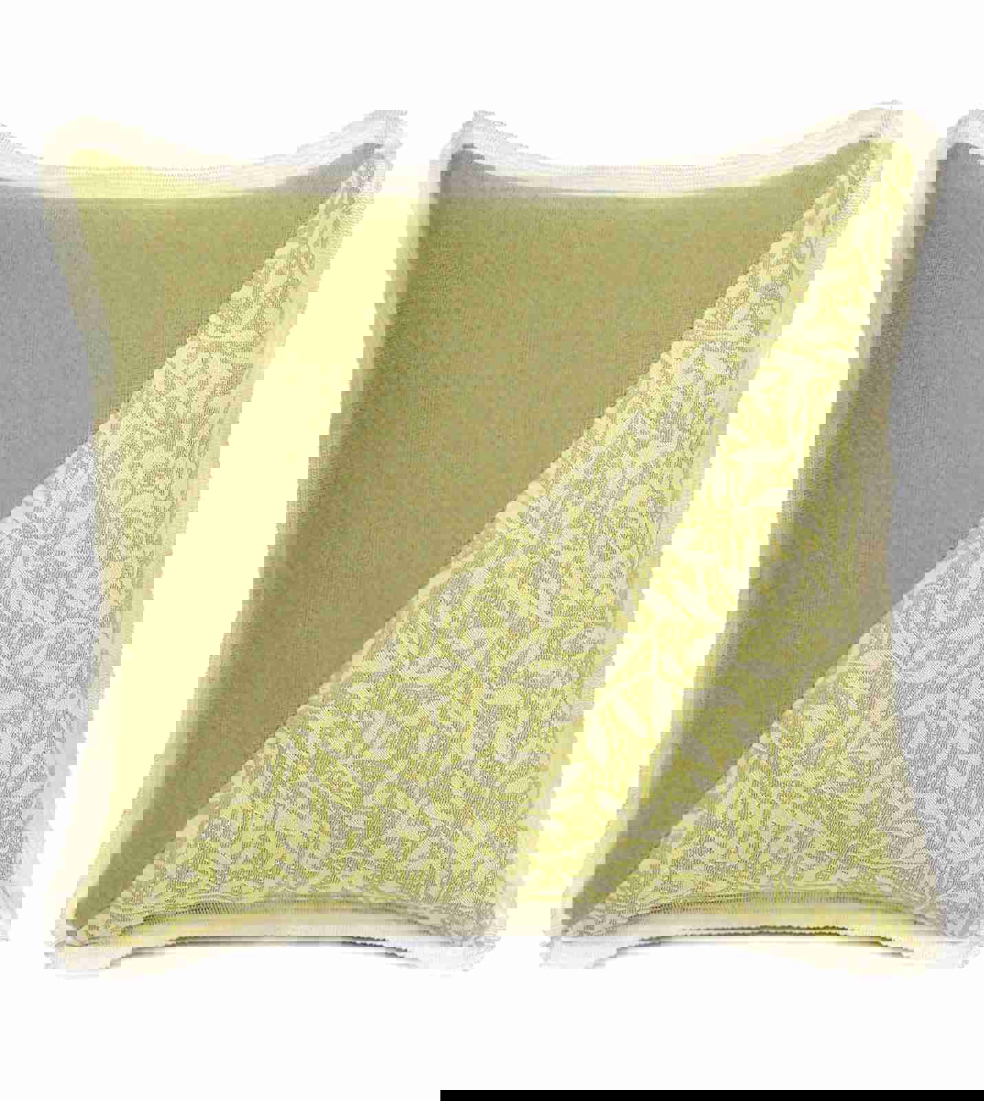 Gemma Spring Green Indoor Outdoor Luxury Throw Pillow Cover 14x14