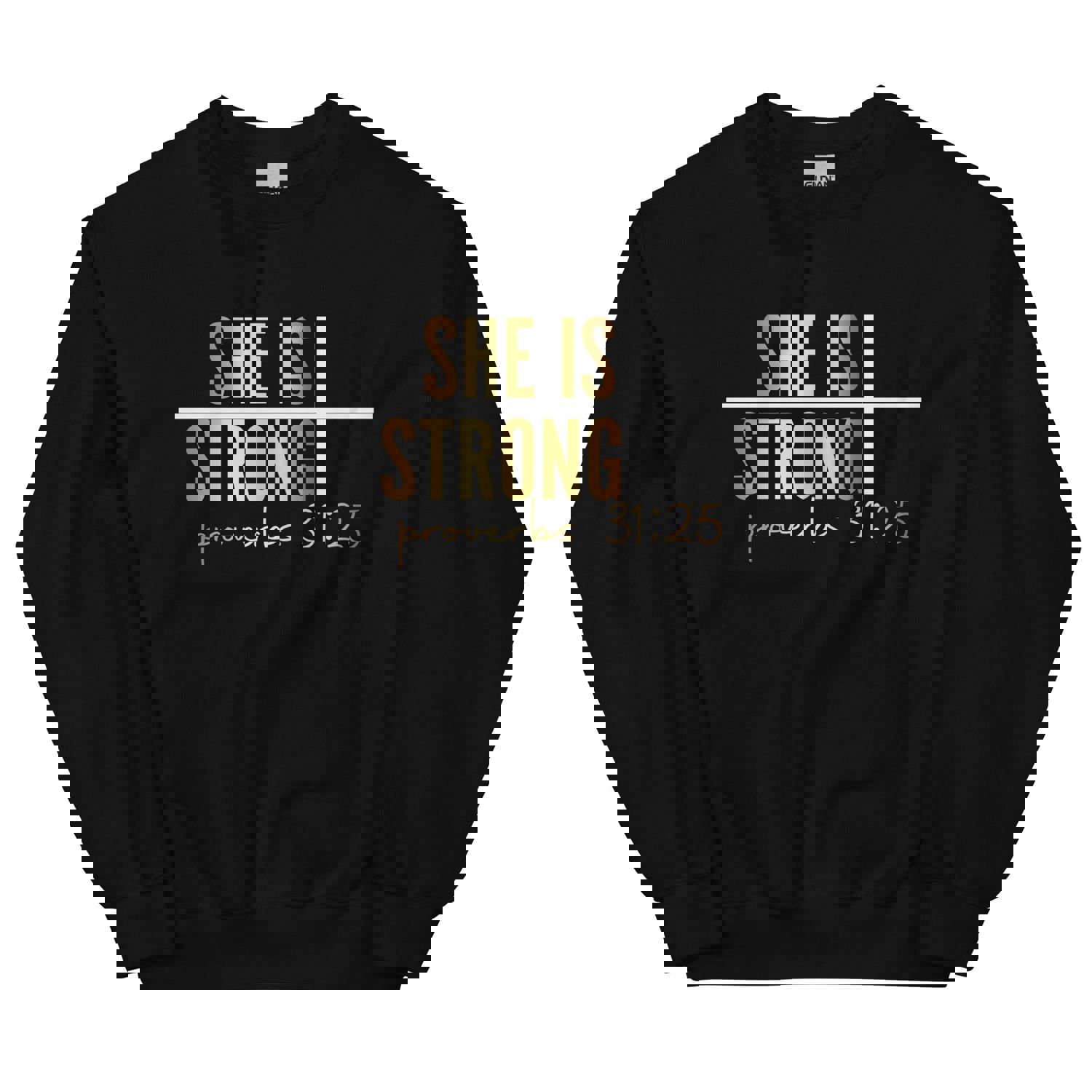 She Is Strong Unisex Sweatshirt - Classic Fit, Soft & Warm