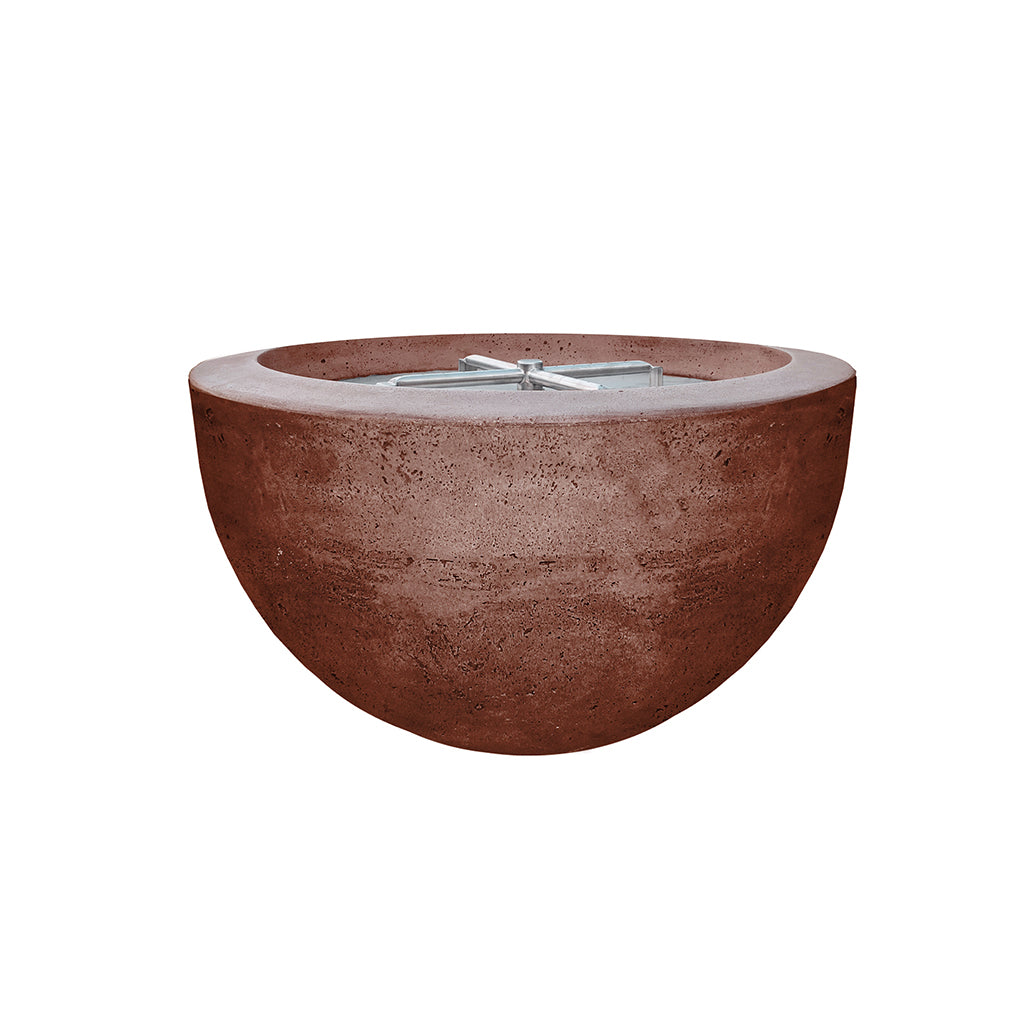 Moderno 3 Fire Bowl - Outdoor Gas Fire Pit with Lava Rocks
