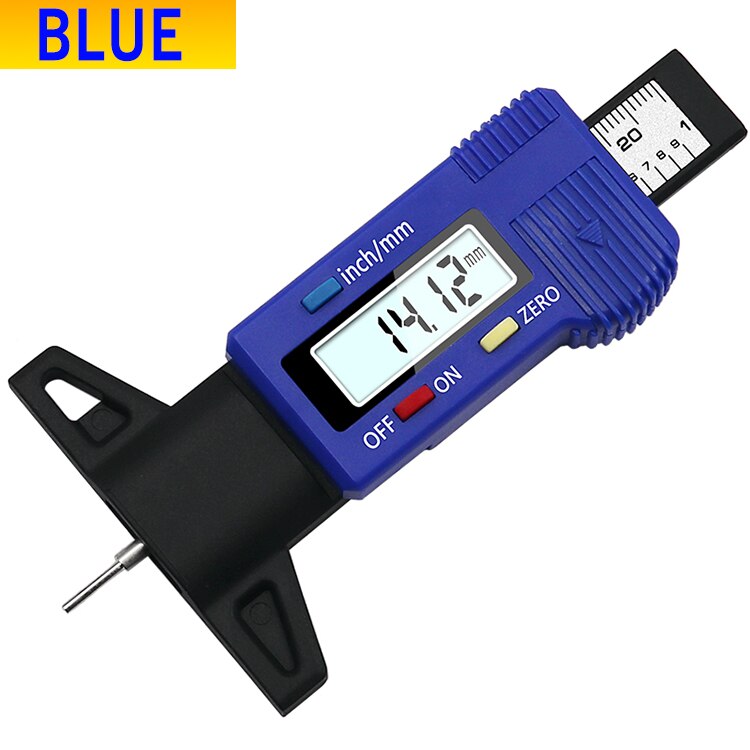 Digital Tire Tread Depth Gauge with LCD Display