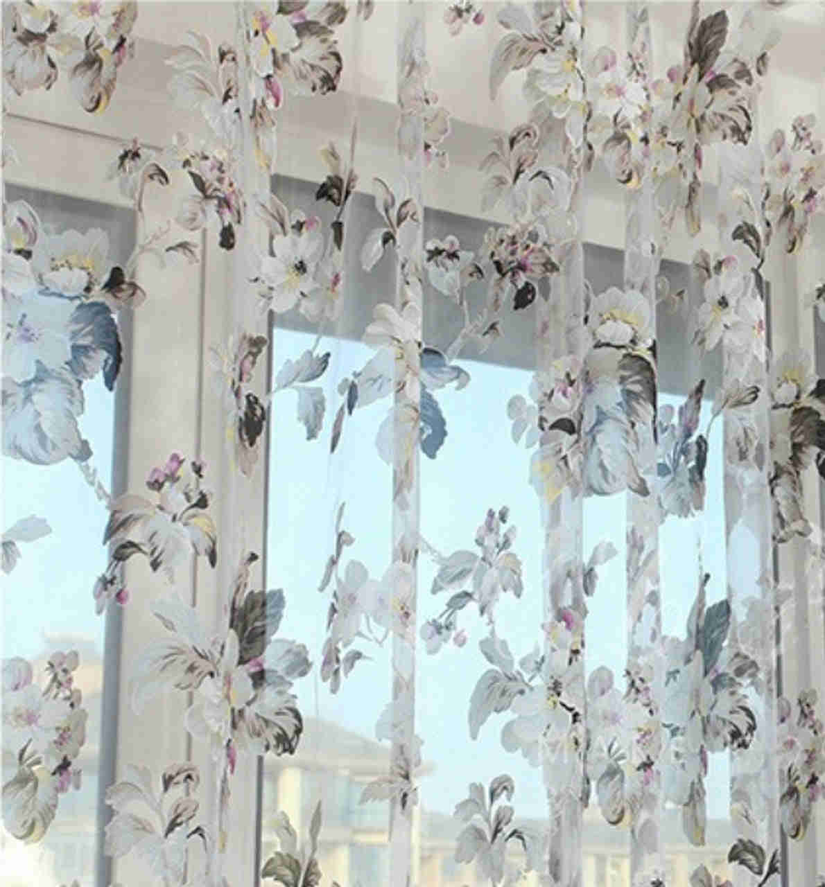 Dolce Mela Sheer Curtain Panels - Amsterdam 60x100H