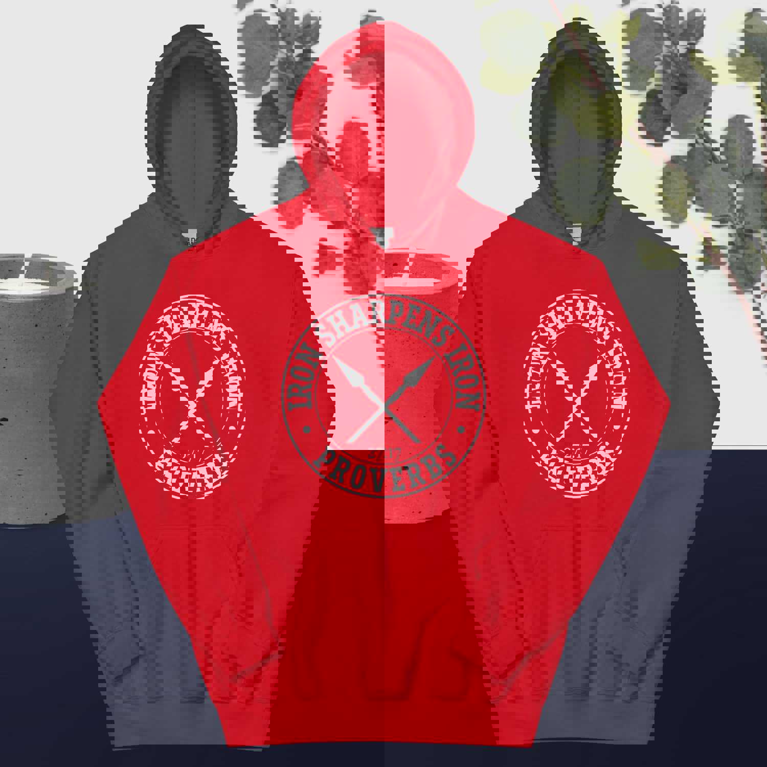 F&H Christian Iron Sharpens Iron Hoodie - Soft, Stylish, and Cozy
