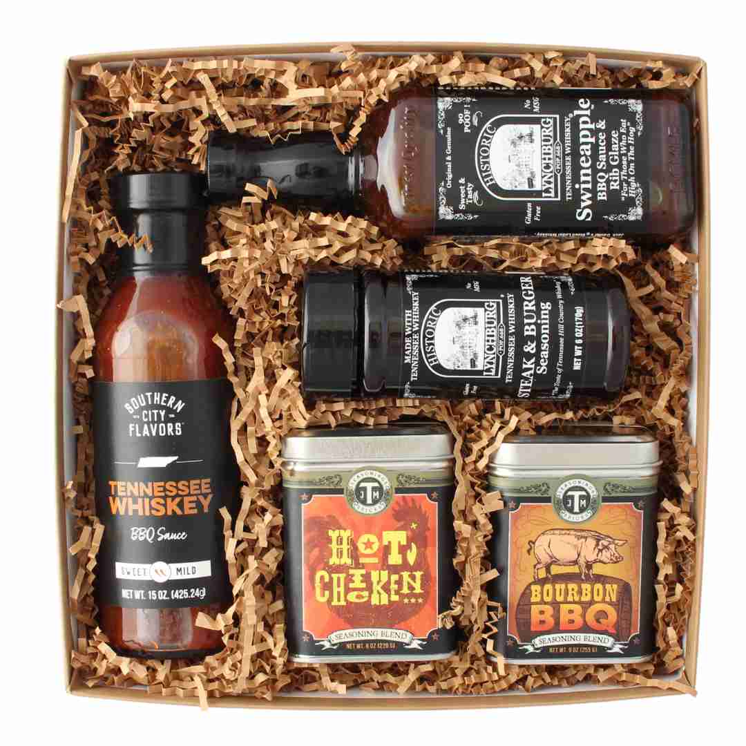 Grill Master Gift Set - Southern BBQ Sauce & Seasoning Blends