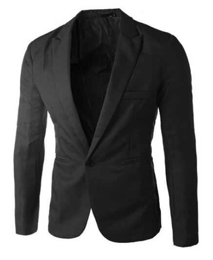 New Arrival Men's Slim Fit Casual Blazer - Red & Navy Blue