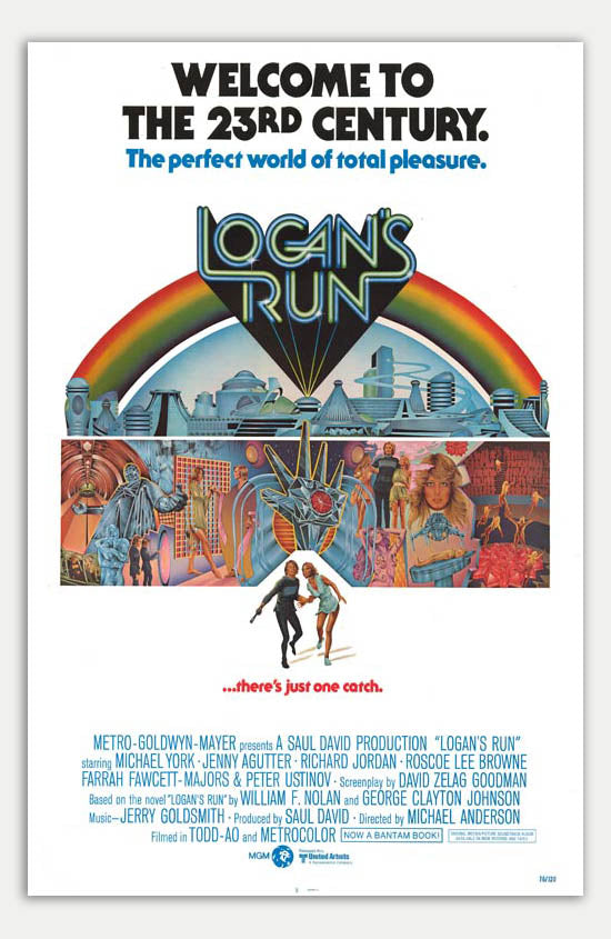 Logans Run - 11 x 17 Movie Poster (1976 Reprint)