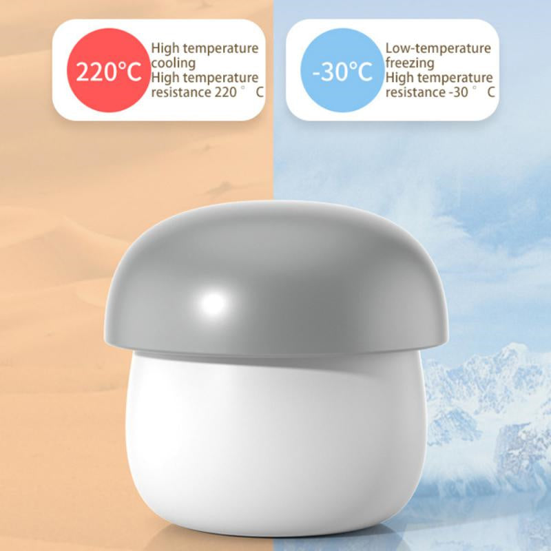 Silicone Mushroom Ice Block Mold - Easy Demould Kitchen Gadget for Homemade Crushed Ice